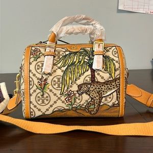 Tory Burch Embroidered Jaguar bag NWT